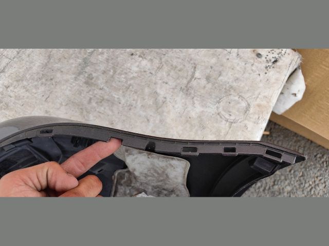 bontott VW CADDY Hátsó Lökhárító (Üresen)