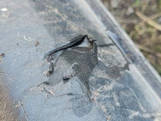 bontott VW CADDY Hátsó Lökhárító (Üresen)