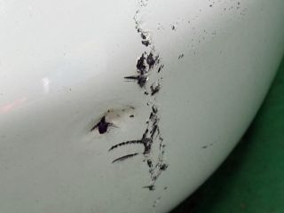 bontott VW CADDY Hátsó Lökhárító (Üresen)