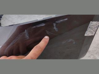 bontott VW CADDY Hátsó Lökhárító (Üresen)