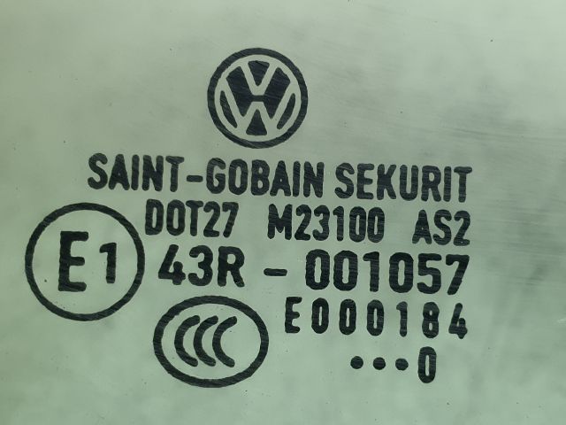 bontott VW CADDY Jobb A Oszlop Oldalablak Üveg