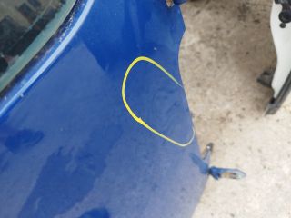 bontott VW CADDY Jobb Csomagtérajtó (Üres lemez)