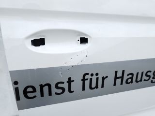 bontott VW CADDY Jobb első Ajtó (Üres lemez)