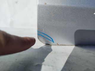 bontott VW CADDY Jobb első Ajtó (Üres lemez)