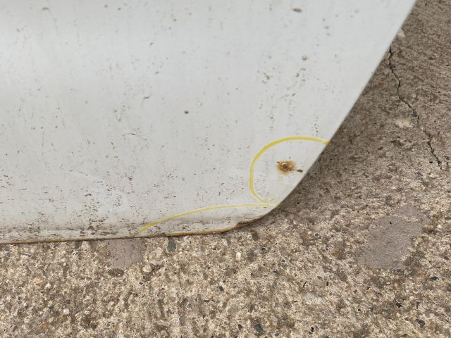 bontott VW CADDY Jobb első Ajtó (Üres lemez)