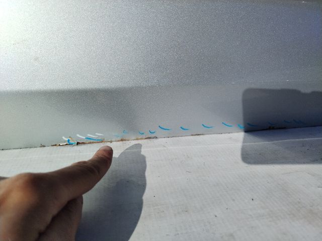 bontott VW CADDY Jobb első Ajtó (Üres lemez)