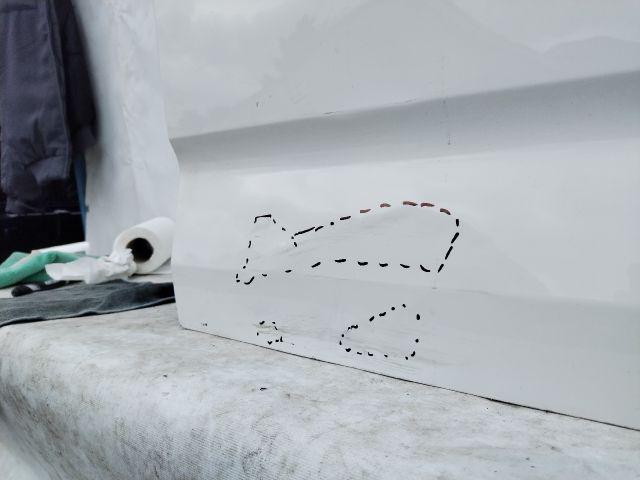 bontott VW CADDY Jobb első Ajtó (Üres lemez)