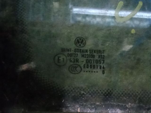 bontott VW CADDY Jobb első Fixüveg (Ajtóban)