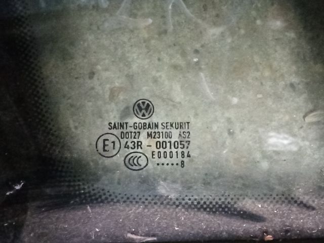 bontott VW CADDY Jobb első Fixüveg (Ajtóban)