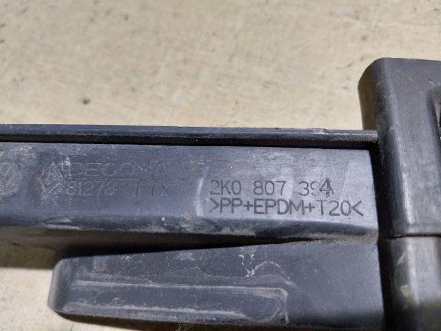 bontott VW CADDY Jobb hátsó Oldal Lökhárító Tartó (Műanyag)