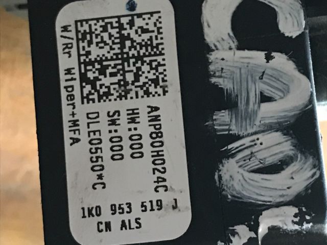 bontott VW CADDY Jobb Kormánykapcsoló Ablaktörlő