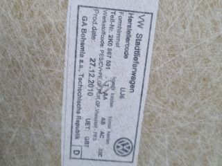 bontott VW CADDY Tetőkárpit