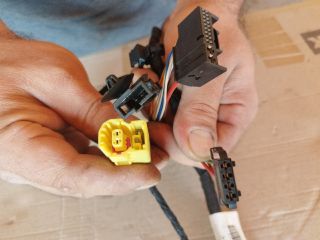 bontott VW CC Jobb első Ajtó Kábelköteg