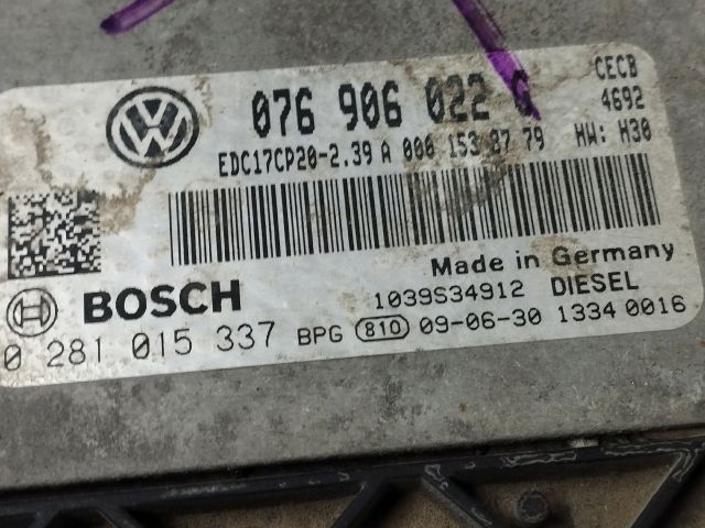 bontott VW CRAFTER Motorvezérlő