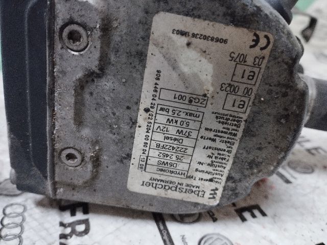 bontott VW CRAFTER Állófűtés (Részeivel)