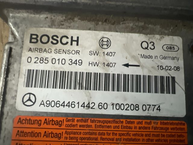 bontott VW CRAFTER Légzsák Elektronika