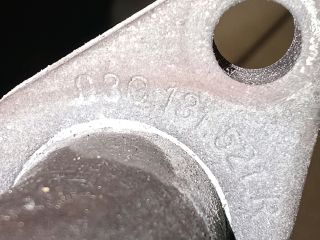 bontott VW EOS EGR Hűtő Cső