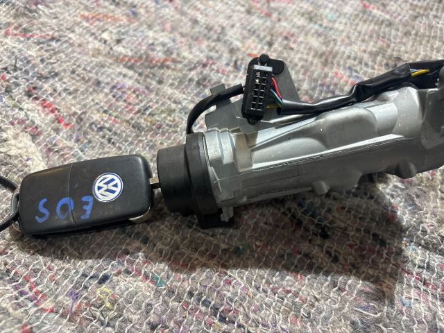 bontott VW EOS Gyújtáskapcsoló Házzal
