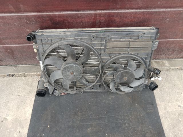 bontott VW EOS Hűtő Ventilátor(ok), Radiátor(ok) Szett