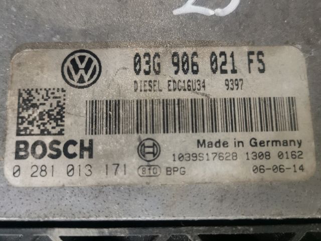 bontott VW EOS Motorvezérlő