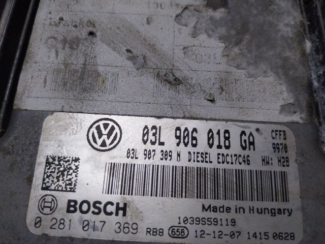 bontott VW EOS Motorvezérlő