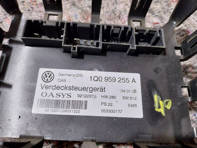 bontott VW EOS Cabrio Tetővezérlő