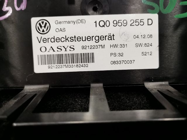 bontott VW EOS Cabrio Tetővezérlő