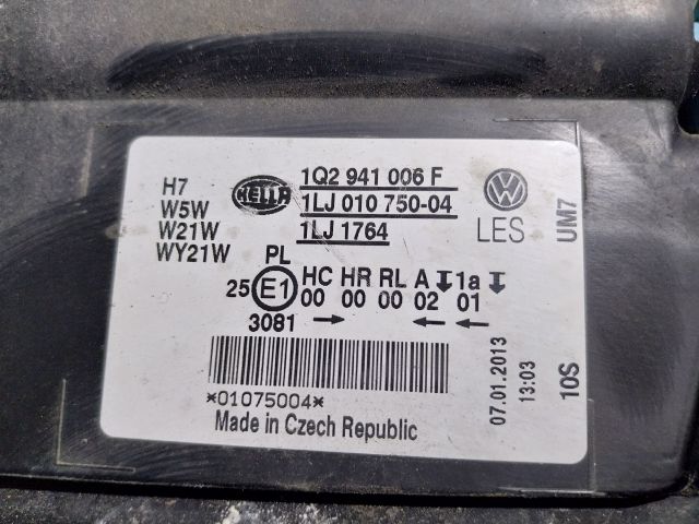 bontott VW EOS Fényszóró Pár