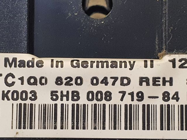 bontott VW EOS Fűtéskapcsoló (manuális klímás)