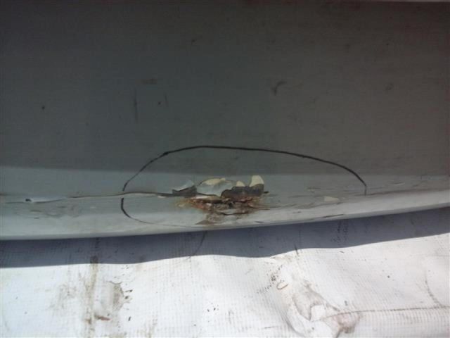 bontott VW EOS Hátsó Lökhárító (Üresen)