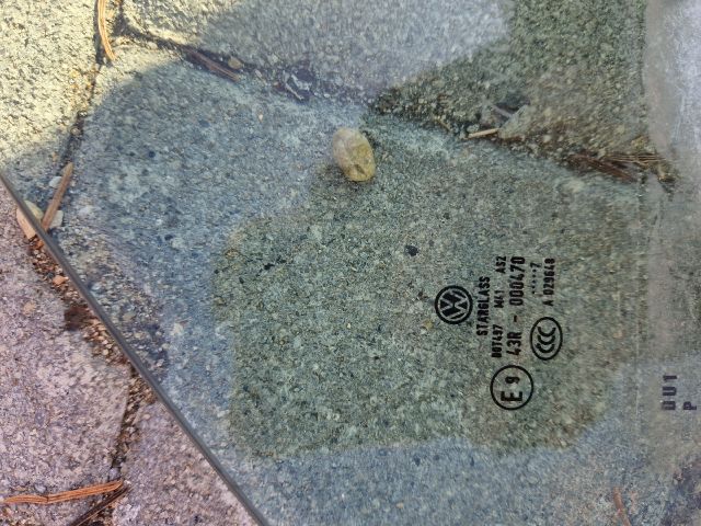 bontott VW EOS Jobb C Oszlop Oldalablak Üveg