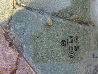 bontott VW EOS Jobb C Oszlop Oldalablak Üveg