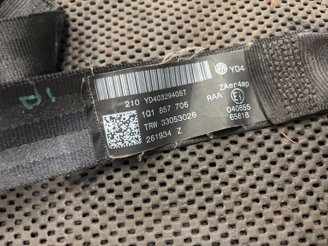 bontott VW EOS Jobb első Biztonsági Öv