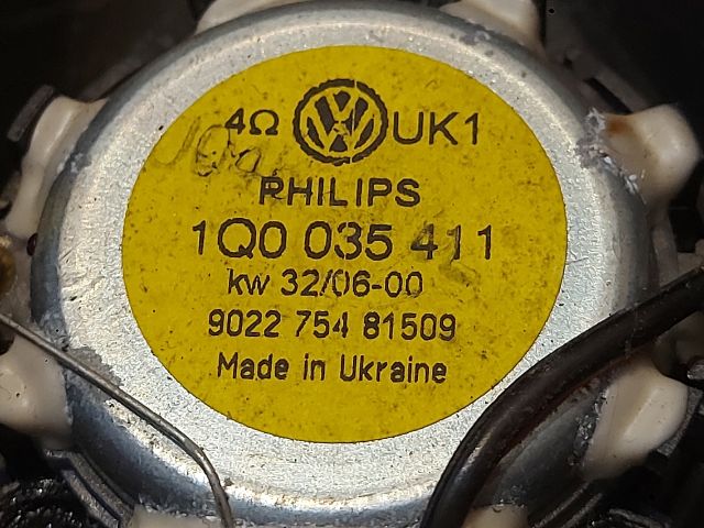 bontott VW EOS Magassugárzó Hangszóró