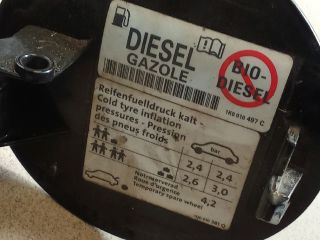 bontott VW EOS Tankajtó