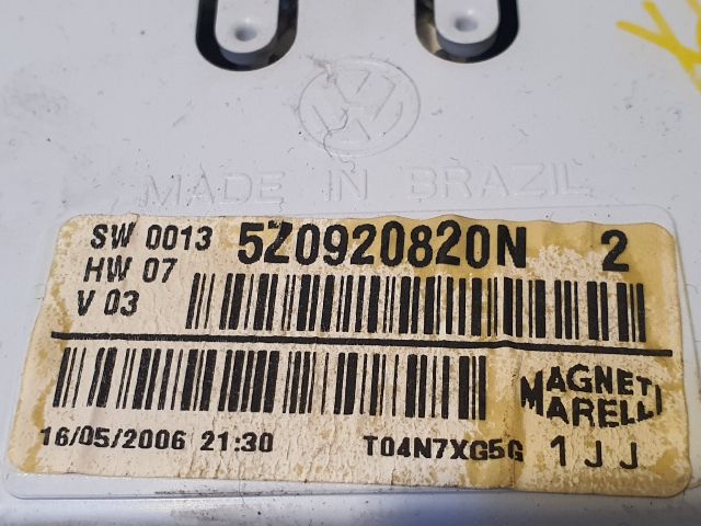 bontott VW FOX Kilométeróra