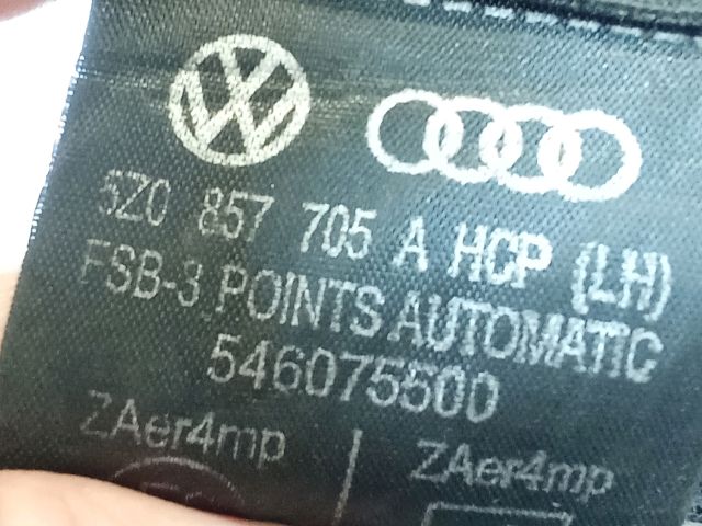 bontott VW FOX Első Biztonsági Öv Pár (Feszítővel)