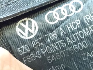 bontott VW FOX Első Biztonsági Öv Pár (Feszítővel)