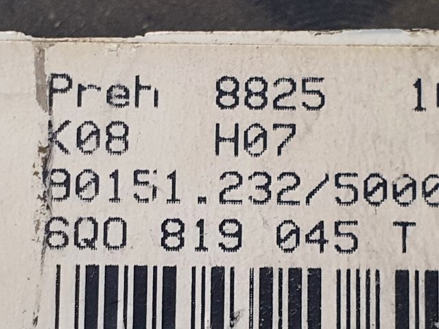 bontott VW FOX Fűtéskapcsoló (Nem klímás)