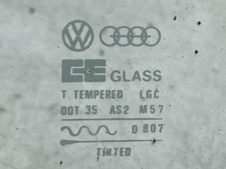 bontott VW GOLF I Bal első Ablak