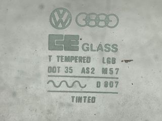 bontott VW GOLF I Jobb első Ablak