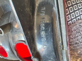 bontott VW GOLF I Jobb Külső Hátsó Lámpa