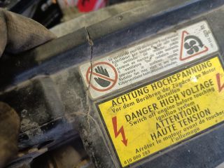 bontott VW GOLF III Komplett Homlokfal (Részeivel)