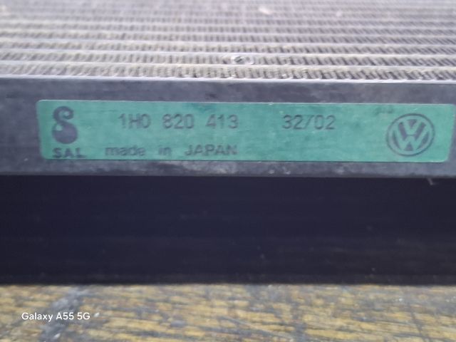 bontott VW GOLF III Klímahűtő Radiátor