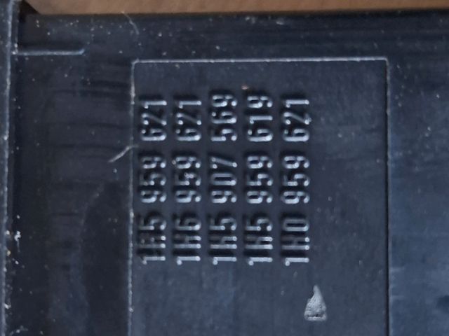 bontott VW GOLF III Ablakfűtés Kapcsoló