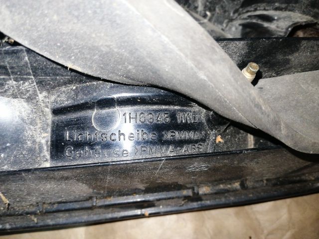 bontott VW GOLF III Bal Hátsó Lámpa