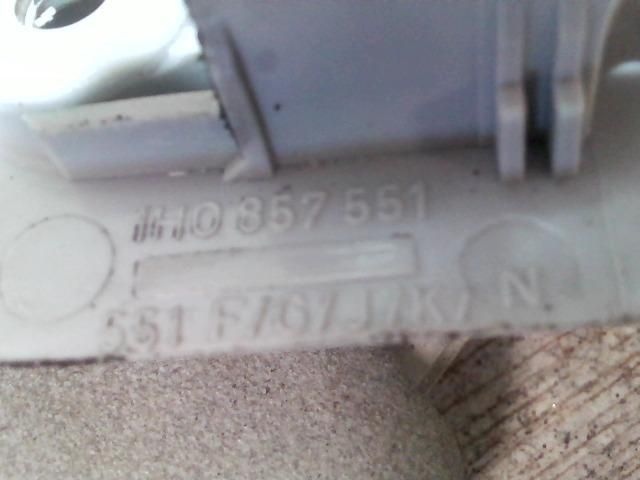 bontott VW GOLF III Bal Napellenző