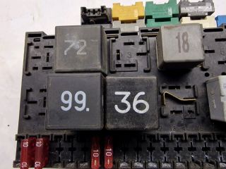 bontott VW GOLF III Biztosítéktábla Utastér