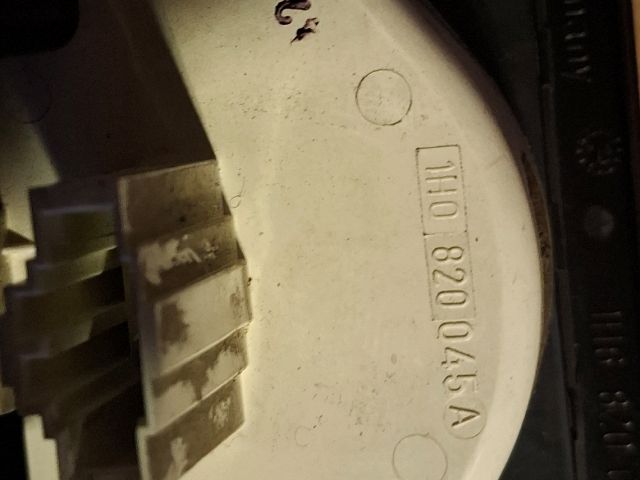 bontott VW GOLF III Fűtéskapcsoló (manuális klímás)