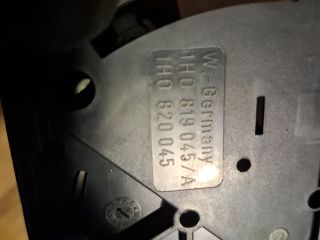 bontott VW GOLF III Fűtéskapcsoló (manuális klímás)